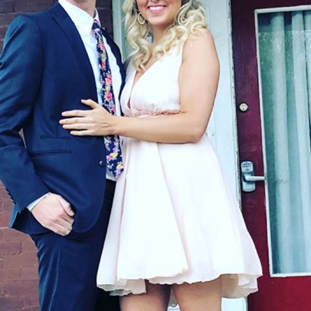 Light pink dress